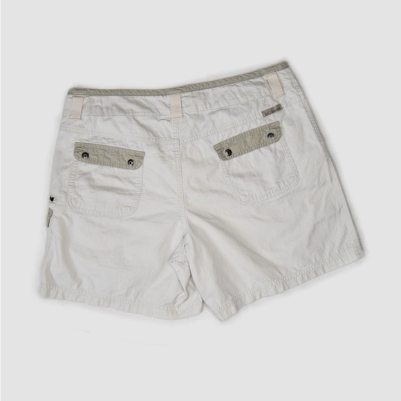 Columbia 2 tone Khaki Utility Cargo Shorts - Picture 2 of 10
